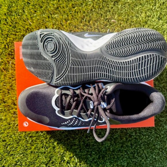 Nike Fly By Mid 3 Basketball Shoes Men's Size 12 Black White DD9311-003 NEW - Picture 7 of 8